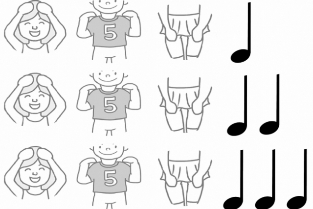 カルタあそびと「おなじ」をさがそう～あそぼ！②「あたまかたひざポン」を使って～