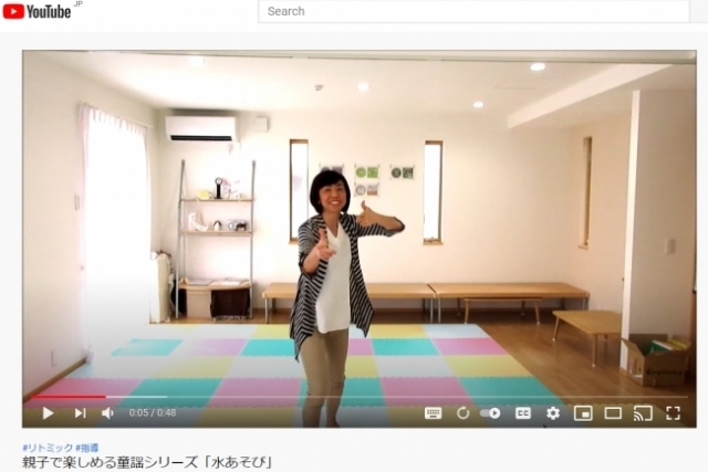 「水あそび」のお歌でレッスンをより楽しく！