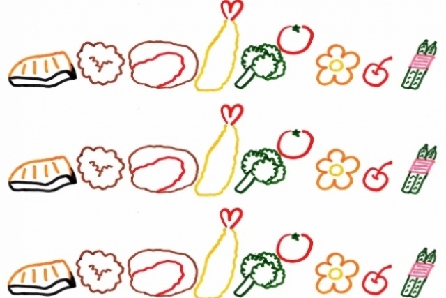 おべんとう作りのカンタン工作活動　～「あそぼ！２」ワークシート㊷を使って～